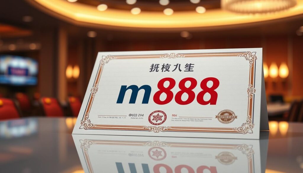 ใบอนุญาตคาสิโน m88a