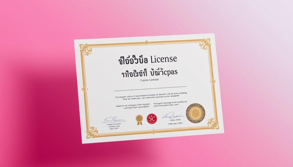 ใบอนุญาตคาสิโนออนไลน์